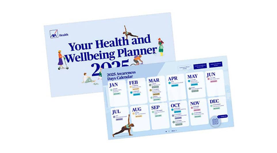 Snapshot of calendar planner 2025